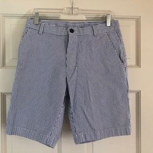 Brooks Brothers Seersucker Shorts, 30